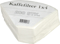 Kaffefiltre 1x4 Hvide 