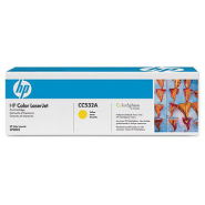 HPCC532A, Color LaserJet CC532A yellow toner