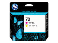 HP 70 Printhead Magenta + yellow 